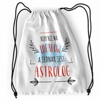 Plecak Dla Astrologa Sportowy Szkolny Worek Torba Z Nadrukiem Ze Zdjęciem