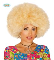 peruka extra blond afro,aniołek