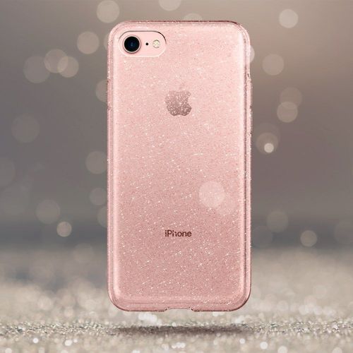 Spigen Liquid Crystal Iphone 7/8 Glitter Rose Quartz na Arena.pl