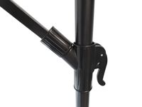 PARASOL OGRODOWY SKŁADANY z Falbaną WYSIĘGNIKIEM Mocny REGULACJA POKROWIEC