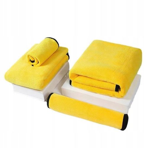 PUSZYSTY RĘCZNIK Z MIKROFIBRY 800g/m2 DO OSUSZANIA SAMOCHODU AUTA DETAILING na Arena.pl