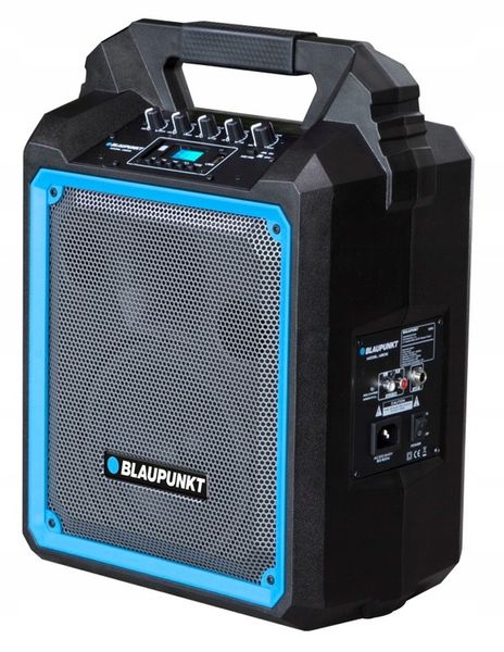 Kolumna Audio Blaupunkt MB06 karaoke FM BT USB PILOT BATERIE KABEL MIKROFON zdjęcie 6