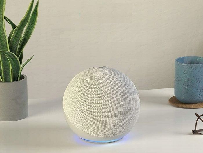 Głośnik inteligentny Amazon Echo Dot 4 biały zdjęcie 6