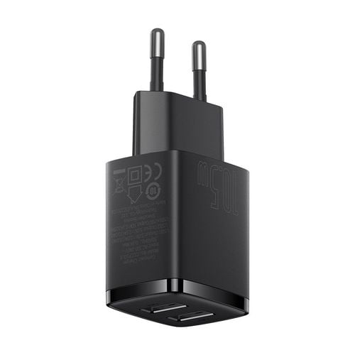 ładowarka sieciowa compact 2x usb 10.5w czarny na Arena.pl