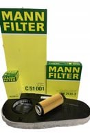 MANN ZESTAW FILTRÓW BMW 5 F10 F11 F07 525D 530D
