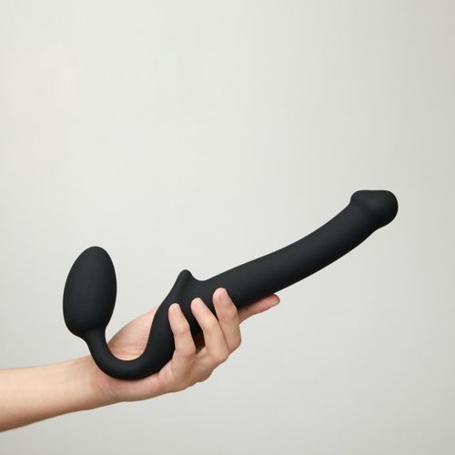 Strap-On-Me Silicone Bendable Strap-On Black S na Arena.pl