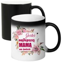 KUBEK MAGICZNY PREZENT NA DZIEŃ MATKI URODZINY DLA MAMY TEŚCIOWEJ WZORY