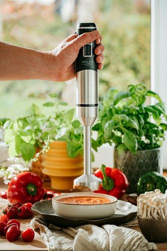 Mocny Blender ręczny 1900W Wielofunkcyjny Mikser Funkcja TURBO Kruszy Lód na Arena.pl