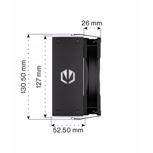 Chłodzenie procesora powietrzem ENDORFY Fera 5 ARGB, 120mm, TDP 220W na Arena.pl