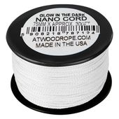 Lina Taktyczna Atwood Linka Nano Cord Uber Glow 300ft Biała 91m