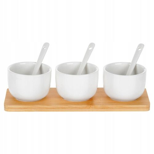 Miseczki TALERZ miska na przekąski przystawki tapas sosy dipy dipówka deska na Arena.pl