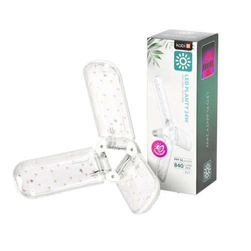 Żarówka Lampa Do Uprawy Wzrostu Roślin 24W E27 Oświetlenie LED na Arena.pl