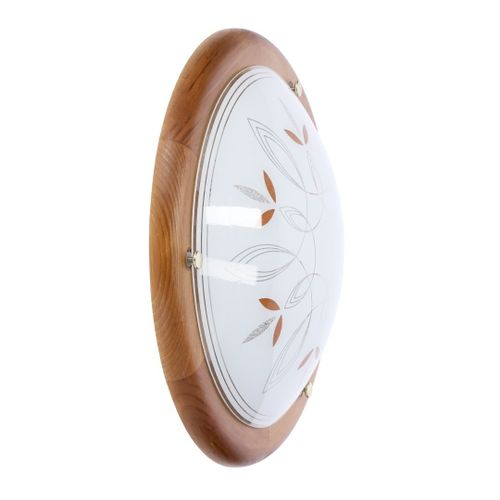 Rustica plafon 30 drewno standard 1x60 w E27 dąb na Arena.pl