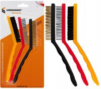 Zestaw szczotek 21 cm 3 szt. mix VERGIONIC