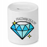 Dla Pracownika Skarbonka Pracownik Idealny Z Nadrukiem Ze Zdjęciem