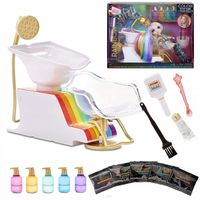 RAINBOW HIGH SALON FRYZJERSKI DLA LALEK 5X FARBA WATERCOLOR DO MALOWANIA