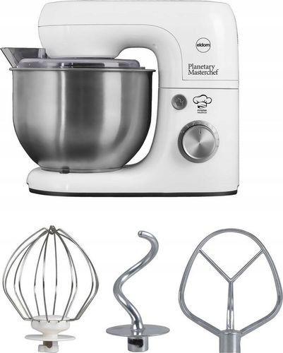 Robot kuchenny planetarny Eldom WRK1200 chefs 1500W biały na Arena.pl