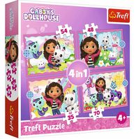 PUZZLE 4W1 PRZYGODY GABI 34620