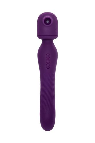 JOS Stimulator 2 in 1 Kisom, silicone, purple, 13 cm na Arena.pl
