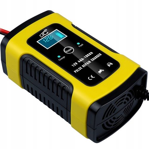 MOCNY PROSTOWNIK AUTOMATYCZNY SAMOCHODOWY LCD 100Ah LCD 12V 6A na Arena.pl