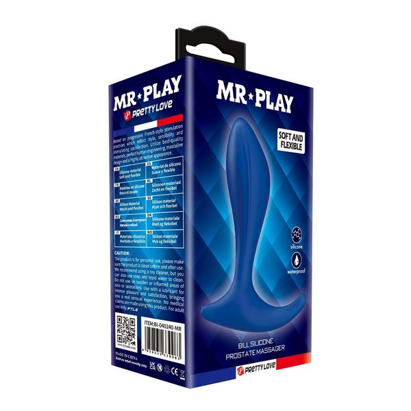 Mr. Play Bill Silicone Prostate Massager zdjęcie 8