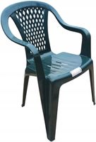 ZIELONY MEBLE OGRODOWE 8+1 STÓŁ KRZESŁA ZESTAW