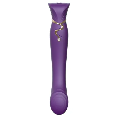 zalo queen set twilight purple - model z funkcją pulsacji i podgrzewania na Arena.pl