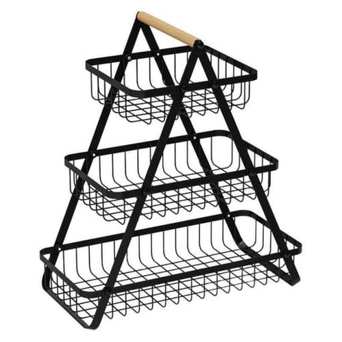 Kosz organizer stojak na owoce warzywa 3 piętrowy patera loft uniwersalny na Arena.pl
