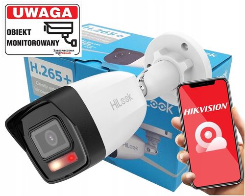 Zestaw monitoringu do Domu 6 kamer IP Hikvision HiLook IPCAM-B4-30DL 4Mpx na Arena.pl