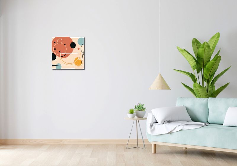 Obraz 40x40cm Harmonia Ciepła zdjęcie 2