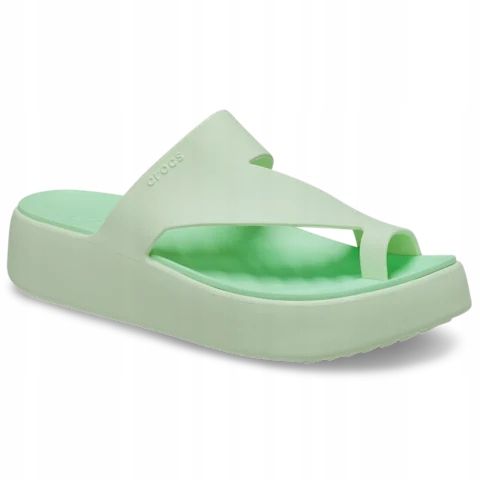 Crocs Wygodne Lekkie Damskie Buty Klapki Getaway Platform Toe Loop 36-37 na Arena.pl