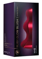 rocks-off ruby glow blush 2.0 - wielofunkcyjny masażer z pilotem