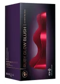 rocks-off ruby glow blush 2.0 - wielofunkcyjny masażer z pilotem