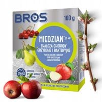 MIEDZIAN OPRYSK Środek grzybobójczy 50WP 100g kędzierzawość parch