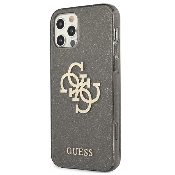 Etui Guess do iPhone 12 Pro Max, Czarny zdjęcie 2