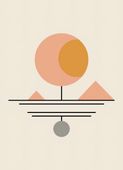 Plakat 20,5x28,4cm Geometryczna Utopia