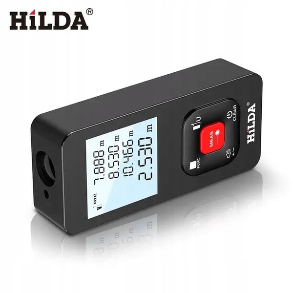 Dalmierz HILDA HD-S50 50M Miernik Odległości Cyfrowy Laserowy Akumulatorowy zdjęcie 9