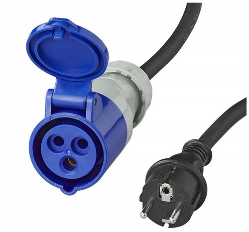 ADAPTER PRZEJŚCIÓWKA CAMPING REDUKCJA CEE NA WTYK na Arena.pl