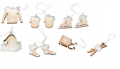 NARTY ŁYŻWY SANKI ZAWIESZKI BOMBKInaCHOINKĘ STROIK na Arena.pl