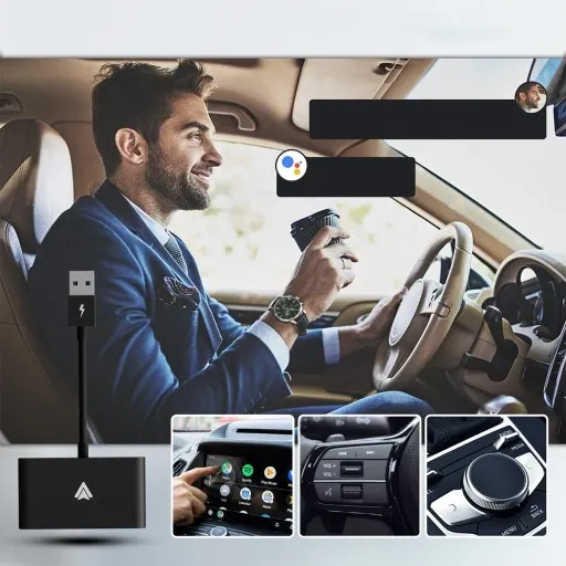 BEZPRZEWODOWY ANDROID AUTO ADAPTER XSTORM WIFI BT zdjęcie 7