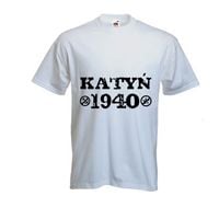 Koszulki PATRIOTYCZNE T-shirt nadruk KATYŃ 1940