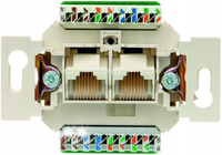 Berker OnePlatform Gniazdo komputerowe RJ45 podwójne 5e