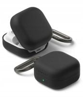 Etui na słuchawki RINGKE Silicone Case do Samsung Galaxy Buds4/4 Pro Czarny