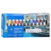 ND38_8711252185866 Farby akrylowe w tubkach 12ml