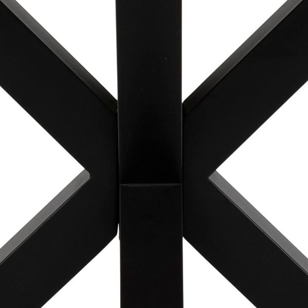 Stół Heaven 120cm czarny/dąb zdjęcie 3