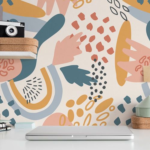 Tapeta Abstrakcja W77 270 cm płótno na Arena.pl