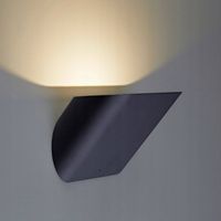 Lampa ścienna kinkiet LUXE czarny metal