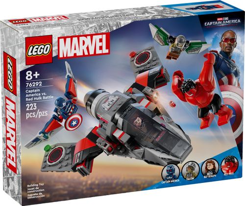 LEGO Super Heroes Kapitan Ameryka kontra Czerwony Hulk - bitwa 76292 na Arena.pl