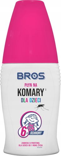 BROS Płyn na komary dla dzieci 50ml na Arena.pl