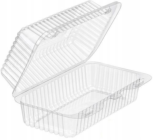 Pojemniki plastikowe na ciasto opakowanie WESELE KOMUNIE CHRZCINY 50 szt. na Arena.pl